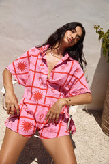Sommer-Essentials Strampler Pink