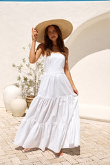 SEVEN WONDERS Bristol Maxikleid Weiß