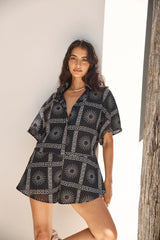 Aquarius Moon Strampler Schwarz