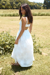 Porcelain Princess Maxikleid Weiß
