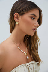18K vergoldete First Class Ohrringe Gold