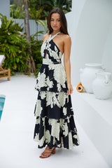 Eclipse Blossom Maxikleid Multi