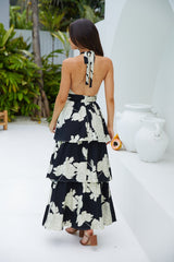 Eclipse Blossom Maxikleid Multi