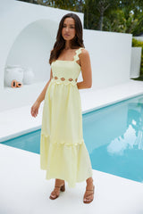 Mireille May Maxikleid Gelb