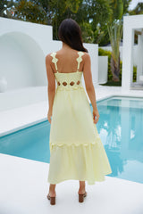 Mireille May Maxikleid Gelb
