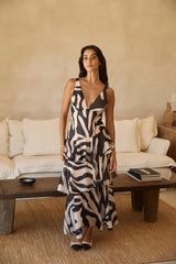 Siren Calling Maxikleid Schwarz