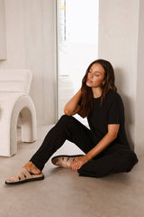 Giselle Strickhose Schwarz