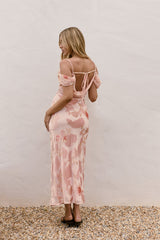 Hold My Heart Maxi-Kleid Pink