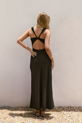 Dancing Till Dark Maxikleid Schwarz