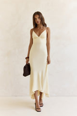 Moving Moments Maxikleid Gelb