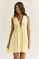Spritz Of The Sun Minikleid Gelb