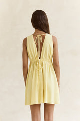 Spritz Of The Sun Minikleid Gelb