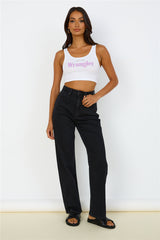 LEE High Baggy Jean Herren Black
