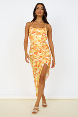 Glowing Skies Maxikleid Gelb
