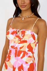 Maxikleid Must Be Love Rosa