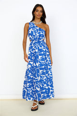 Maxikleid Blue Flowers Bloom