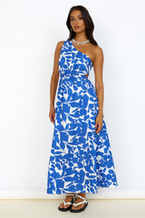 Maxikleid Blue Flowers Bloom