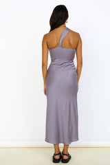 Over Again Maxikleid Grau