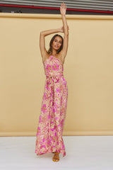 Maxikleid „Sunset Shadows“ Lila