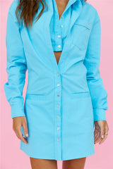 Heavenly Atlas Kleid Blau