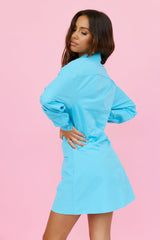 Heavenly Atlas Kleid Blau