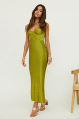 Maxikleid Kinds Of Love Grün