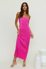 Dusk Maxi Dress Pink überlegt