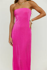 Dusk Maxi Dress Pink überlegt