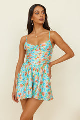 Blossom Season Strampler Blau