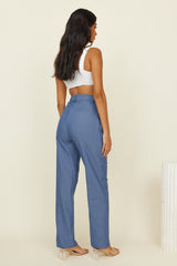Twin Flame Hose Blau