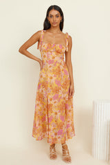 Lost In Paradise Maxikleid Gelb