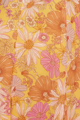 Lost In Paradise Maxikleid Gelb