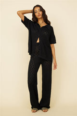 Angel Face Hose Schwarz