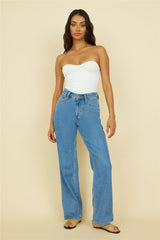 LEE 90er Mid Baggy Jeans Blue Saints