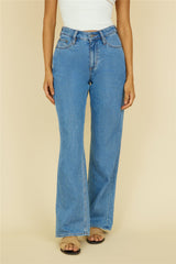 LEE 90er Mid Baggy Jeans Blue Saints