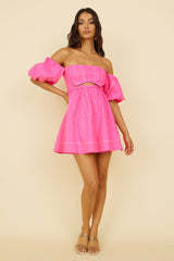 Work For It Kleid Rosa