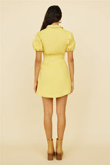 Love You Need Kleid Gelb