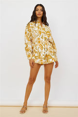 Summer Sweethearts Shorts Gelb