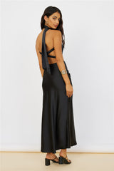 Sunset and Vine Crop Top Schwarz