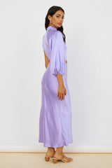 Love Spiral Maxikleid Lila