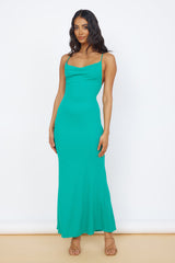 Pure Delight Maxikleid Grün