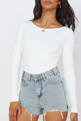 Blooming Beauty Bodysuit Weiß