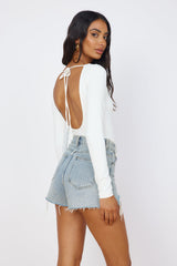 Blooming Beauty Bodysuit Weiß