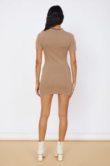 Feel Good Moments Minikleid Braun