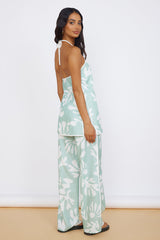 SEVEN WONDERS Ilah Neckholder-Oberteil Salbei