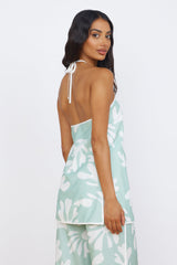 SEVEN WONDERS Ilah Neckholder-Oberteil Salbei