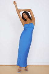 Neidvolles Maxikleid Blau