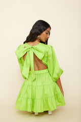 HELLO MOLLY Sweetest Treat Minikleid Limette