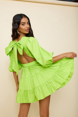 HELLO MOLLY Sweetest Treat Minikleid Limette