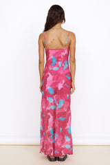 Make Up My Mind Maxikleid Rosa